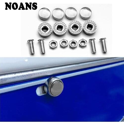16X Car License Plate Bolts Screws Cover For Mazda 6 CX3 Chevrolet Cruze Captiva Lacetti Ford Fiesta Focus 2 3 Mondeo mk4 Fusion