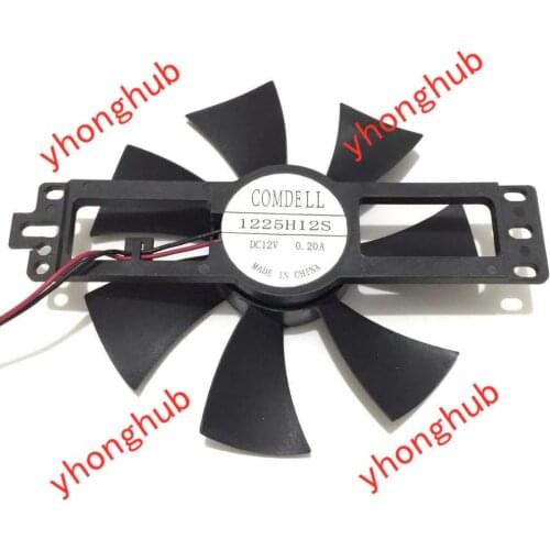 COMDELL 1225H12S DC 12V 0.20A 2-wire Server Cooling Fan