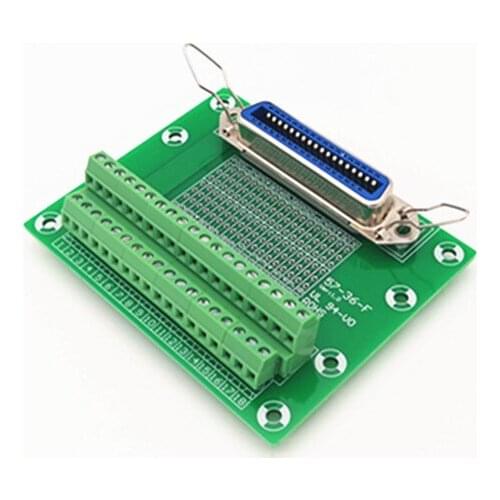 57Series 36-Pin 0.085" Vertical plug-in Female Header Connector Breakout Board