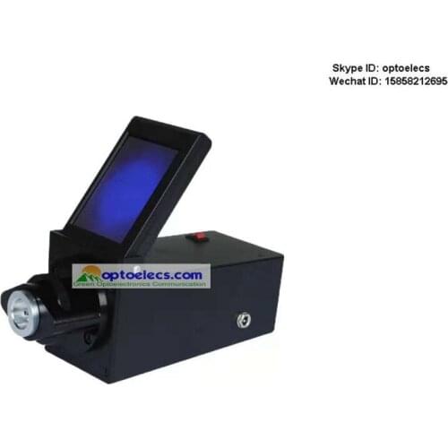 Free Shipping 400X Handheld Video Fiber Optical Inspection Microscope with 2.5mm n 1.25mm Adapter For Fiber End-Face Inspection