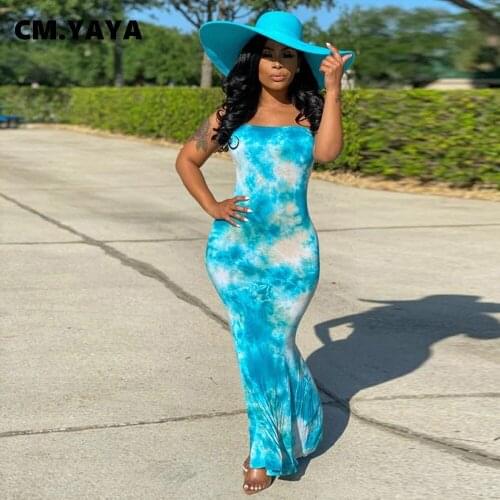CM.YAYA Long Summer Dresses China