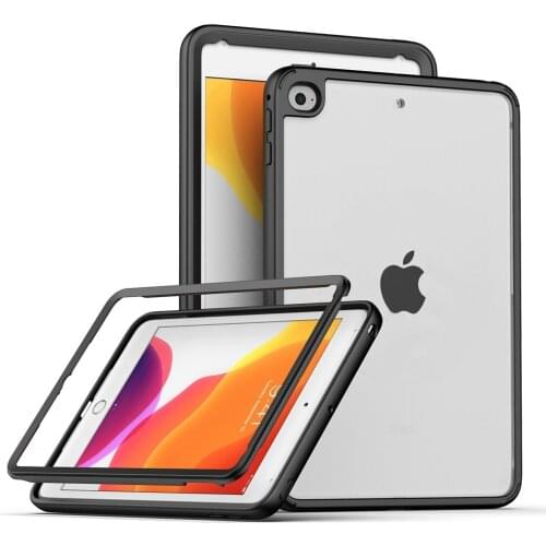 For iPad 10.2 7th 8th iPad 9.7 5th 6th Generation case Acrylic Double Sided Full body cover For iPad Air 10.5 2019 Mini 45 Funda