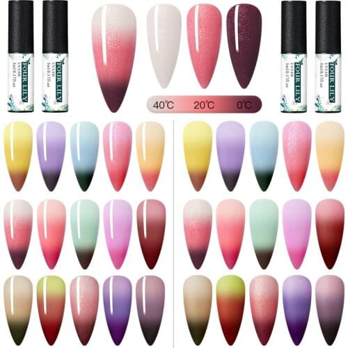 Four Lily Holographic Gel Nail Polish