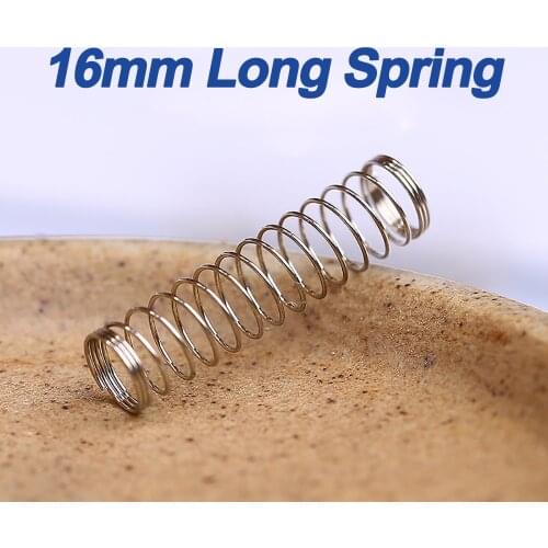 Kelowna 16mm Long Spring 110 pcs for Mechanical Keyboard Switches Cherry MX Gateron Kailh 40g 45g 55g 62g 67g 80g GK61 Game PC