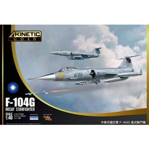 KINETIC K48077 1/48 ROCAF F-104G Starfighter - Scale Model Kit
