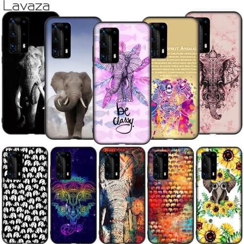 Lavaza K65 Indian Animal Elephant Totem Case for Huawei P9 P10 P20 P30 P40 Y6 Y7 Y9 Lite Pro Max Prime Mini 2019