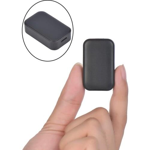 Mini GPS Tracker for Vehicles Kids Elderly Child Motorcycles Truck Small Portable Tracking Device Rechargeable