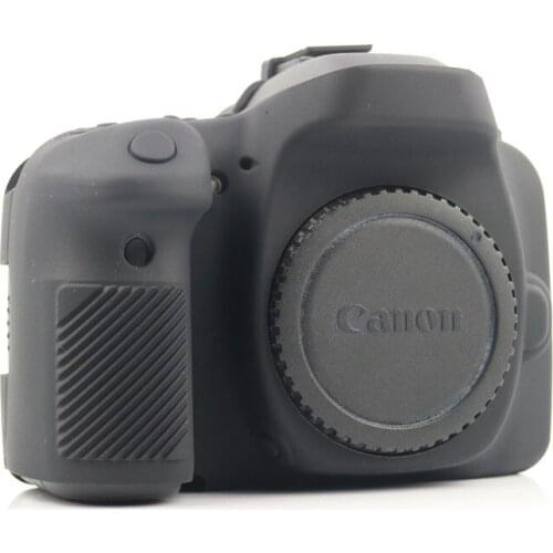 Soft Silicone Rubber Camera Protective Body Cover Protector Case Bag Skin For Canon EOS 80D