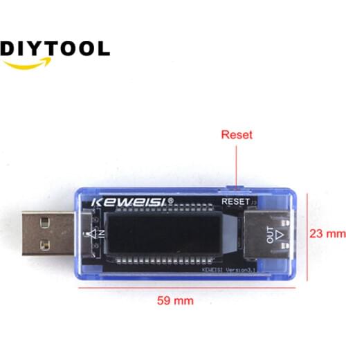 Usb тестер Digital Display USB Charger Doctor Capacity Current Voltage Detector Meter Battery Tester