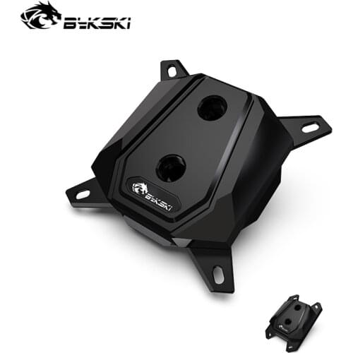 BYKSKI CPU Water Block For AMD AM3 AM4 Ryzen3/5/7 X470 ,INTEL LGA 1150 1151 1155 1156 X99 X299 Platform,POM Edition