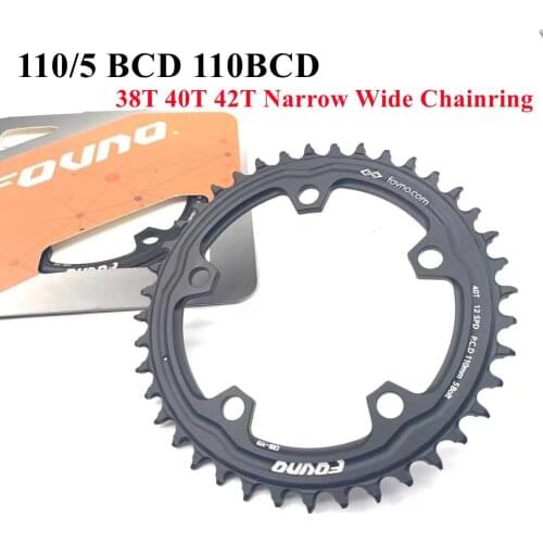 FOVNO 110/5 BCD 110BCD Road Bike Narrow Wide Chainring 36T-58T Tooth Bike Chainwheel For shimano sram Bicycle crank Accessories