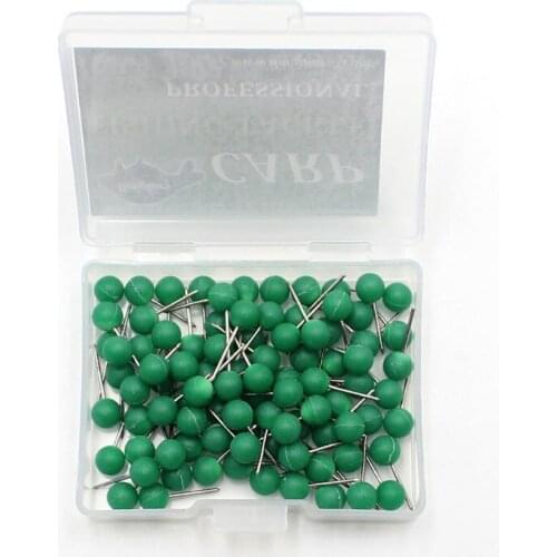 100PCS Carp Fishing Accessories for Ready Tie Carp Fishing Hair Rigs Terminal Tackle Link Hook Fishing Chod Swivel Accessories