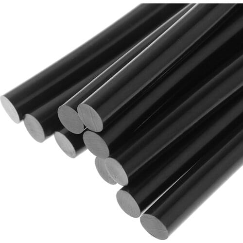 5pcs 7mm Black Hot Melt Glue Sticks For Electric Glue Gun Craft Album Alloy Accessories Car Dent Paintless Removal Hand DIY