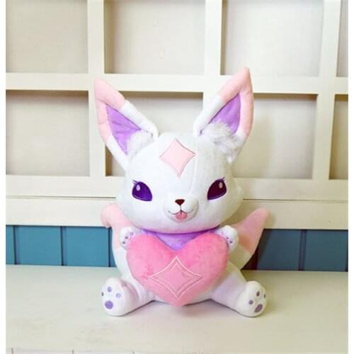 Star Guardian Ahri Little Cute Fox Kiko Mascot Anime Stuffed & Plush Cartoon Doll