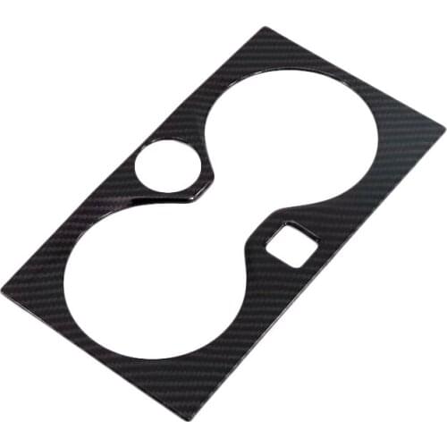 Carbon Fiber Car Seat Water Cup Holder Cover Trim Protector Accessories Fit For BMW X5 G05 2019 2020