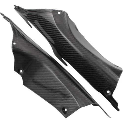 Motorcycle Real Carbon Fiber Fuel Gas Tank Side Covers Panels Fairing Heat Proof For HONDA CBR1000RR CBR 1000 RR 2012-2015