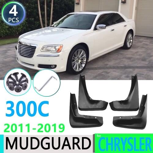 For Chrysler 300C 300 C 2011~2019 2012 2013 2014 2015 2016 2017 Car Fender Mudguard Mud Flaps Guard Splash Flap Car Accessories