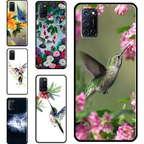 Hummingbird Case For OPPO A91 A93 A83 A15 A31 A53 A9 A5 2020 F5 Find X3 Pro A52 A72 A3S A5S Cover Capa