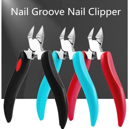 3 Colors Durable Pedicure Care Nail Tools Stainless Steel Olecranon Nail Clipper Cutter Nail File