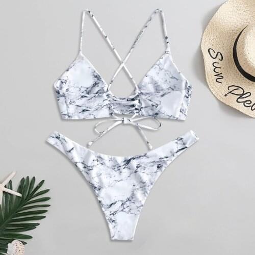 #H40 High Waist Swimsuit Women Swimming Suit For Women Swimwear Women Monokini Push Up Bikini Set Swimwear Bikini Set Biquini