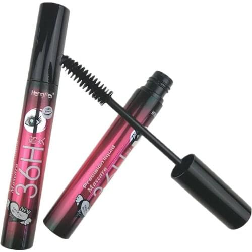 Korean Makeup Mascara 4D Curling Long Wearing Silk Eyelash Extension Double Fiber Eye Beauty Waterproof Q5P7