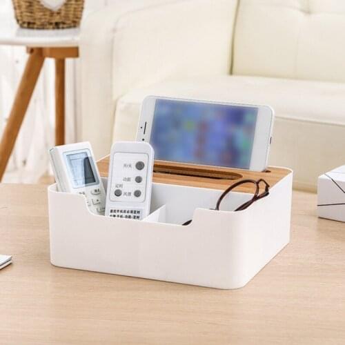 Tissue Box Wooden Cover Toilet Paper Box Solid Wood Napkin Holder Case Simple Stylish Tissue Paper Dispenser Home Car Organizer