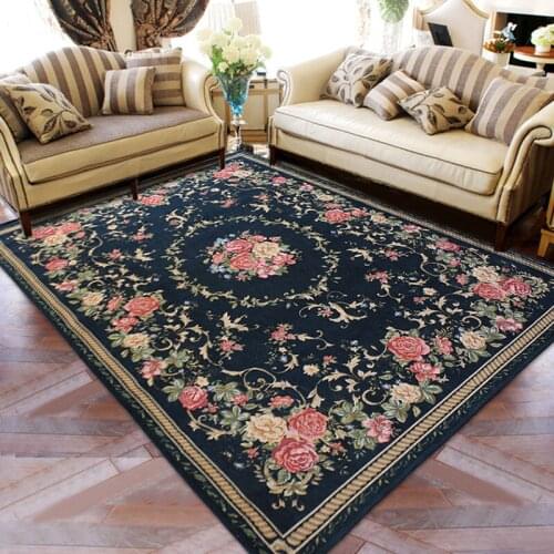 HUAMAO Mediterranean Style Rugs And Carpets For Home Bedroom Modern Living Room Area Rug Coffee Table Floor Mat/Carpet Decor
