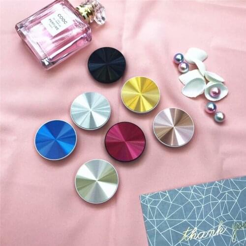 Colorful mobile phone bracket round design lazy mobile phone finger folding bracket handle bracket for all mobile phones