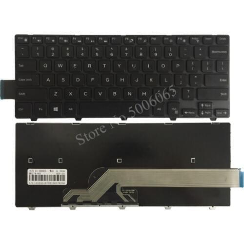 New For DELL Inspiron 14 5448 5451 5455 5442 5445 5447 5458 5452 5457 Laptop Keyboard Black US