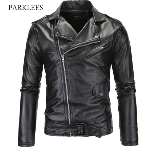 Мужские куртки из искусственной кожи PARKLEES China At AliExpress