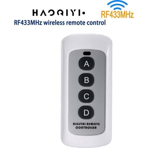 HAOQIYI remote controller, can control multi-key switch RF433