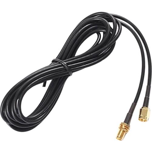 2.8M Antenna RP-SMA Extension Cable for WiFi Wi-Fi Router Ideal for extend cable for installing the antenna to ideal location