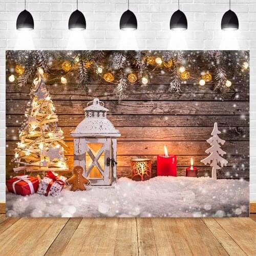 Christmas Party New Year Snow Gifts Baby Children Photography Backgrounds Customized Photographic Backdrops For Photo Studio