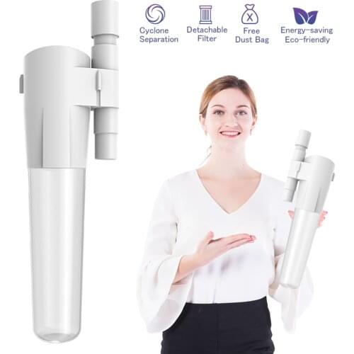 Firya Universal Cyclonic Vacuum Attachment with Converter 32/35mm Dust Interceptor Bag Separator Collector Outer Filter Cyclone