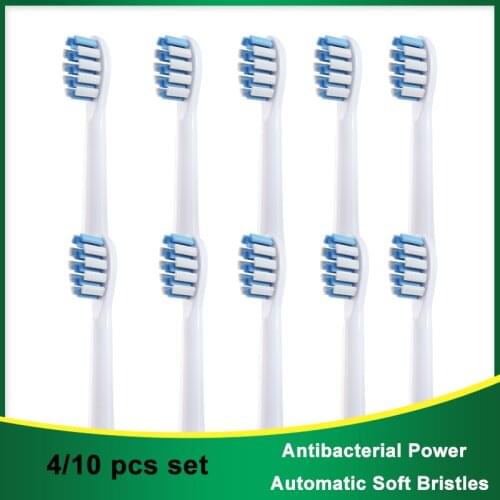 10Pcs for Toothbrush Saky G32 Replacement Toothbrush Heads Sonic Electric ToothBrush cleaning apply Whitening DuPont Brush Heads