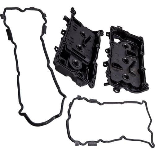 2x Engine Valve Cover For Nissan Murano Murano 3.5L V6 DOHC 13264JP01A w/ Gasket