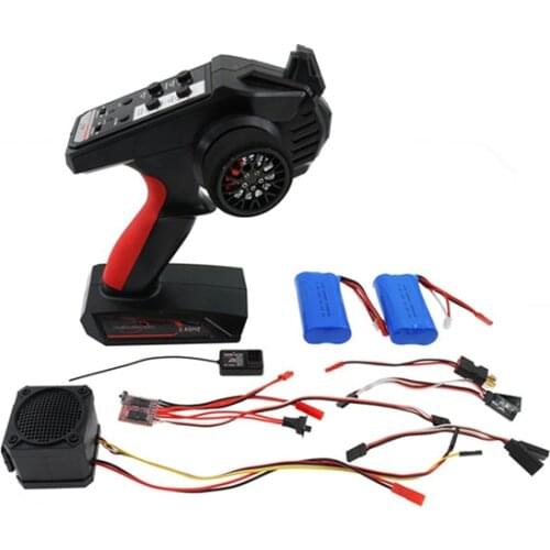 5W RC Engine Sound Simulated System Module Speaker Support 2S-4S Lipo With AX6S Remote Control for RC Crawler Car Truck Boat