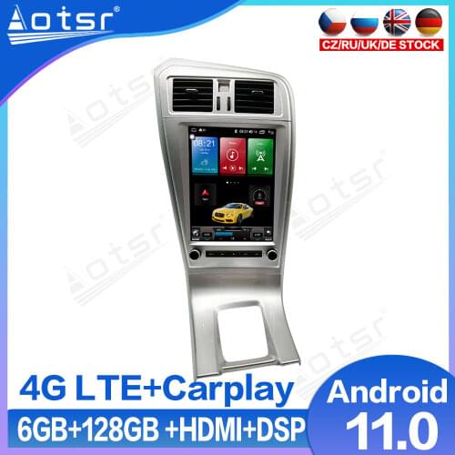 Tesla Style Android 11.0 For Volvo XC60 2009 - 2017 Car GPS Multimedia Player Auto Radio GPS Navigation Audio Stereo Head Unit