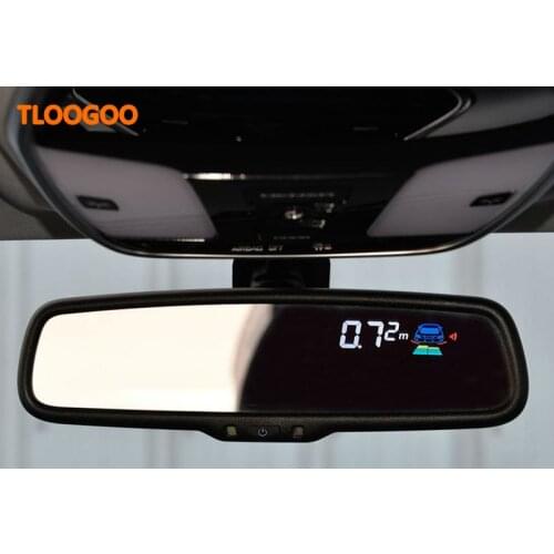 Car DVR Camera Video Recorder parking sensor 6 sensors for TOYOTA Land crusier/prius/crown/vios/reiz/corolla/camry/highlander