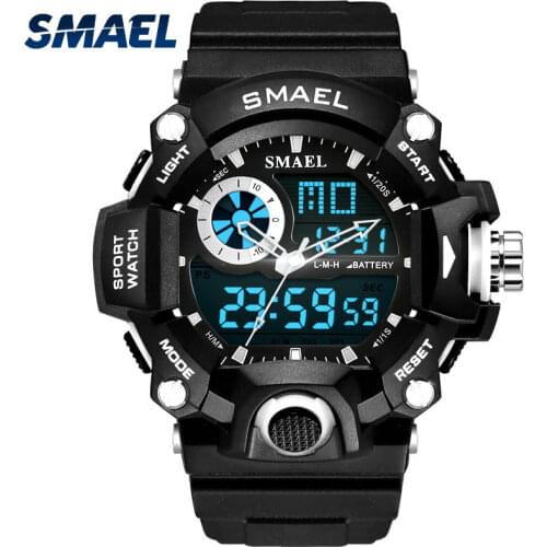 SMAEL S Shock Men Sports Watches Swim Dive LED Digital Military Watch Fashion Outdoor Wristwatches Waterproof Relogio Masculino