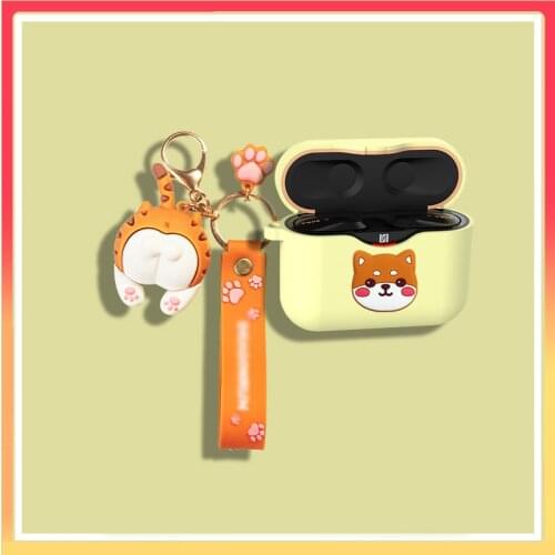 For Sony WF-1000XM3 TWS Protect Cover Cartoon Wireless Bluetooth Earphone Soft Case Accessories WF1000XM3 /wf1000xm