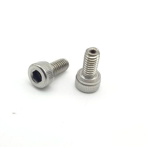 2pcs M5 M6 Cylinder head Through hole Allen bolt Cup heads type inner hexagon bolt Alternative stainless steel 5mm-30mm Length
