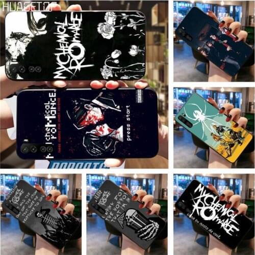 HUAGETOP Super My Chemical Romance Soft Phone Case Capa For Huawei Nova 6se 7 7pro 7se honor 7A 8A 7C Prime2019