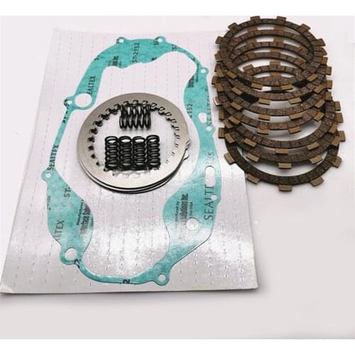 Motorcycle Clutch Kit with Springs and Clutch Cover Gasket for Yamaha BANSHEE 350 1987–2006