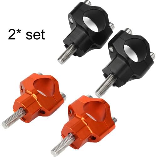 Motorcycle CNC HandleBar Risers Fat Handle Bar Mount Clamp For KTM SX SXF EXC EXCF XCW XCFW 125 150 250 350 450 530 2000-2016
