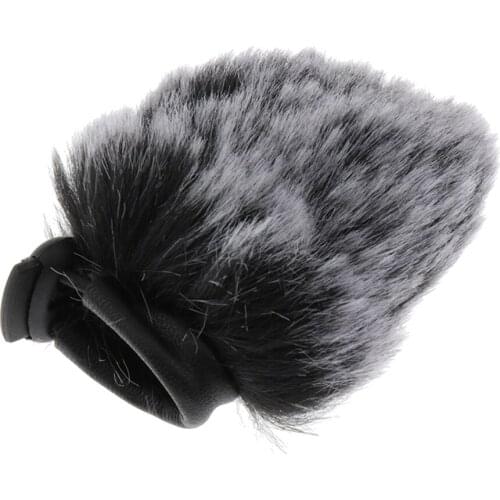 Camera Microphone Cover Windscreen Furry MIC Windshield Muff Cover 4x5cm