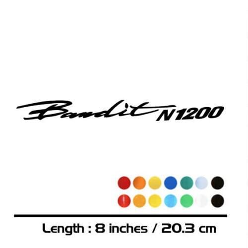 Motorcycle sticker bike Fuel tank Wheels helmet fairing Luggage MOTO car accessories reflective decal For SUZUKI BANDIT N1200
