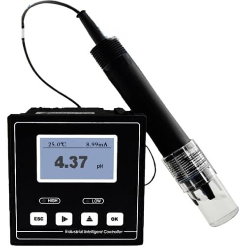 New PH controller pH-1800 industrial online ph meter PH electrode pH tester ph transmitter PH meter