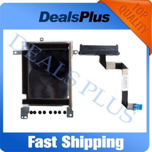New SSD HDD Hard Disk Caddy Bracket+HDD Cable Connector For Lenovo IdeaPad S350-15 S350-15IWL GS550 GS551 GS552 GS55 NBX0001S900