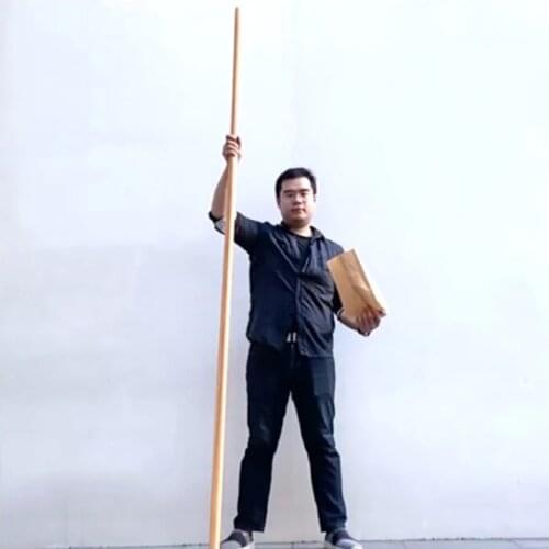 Appearing Stick - 2.5M Magic Tricks Big Straw Appreaing From Paper Bag Magician Stage Street Illusions Gimmicks Mentalism Magia